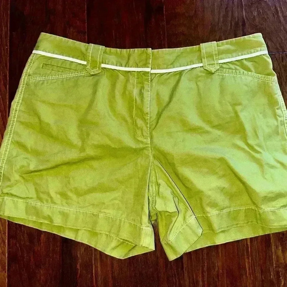 Ann Taylor Pants - Ann Taylor Lime Green Shorts